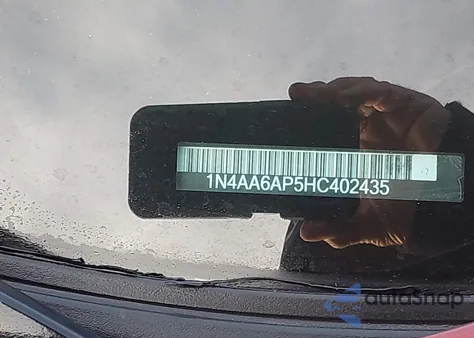 2017 Nissan Maxima 3.5 Sv z USA, uszkodzony, nr VIN 1N4AA6AP5HC402435